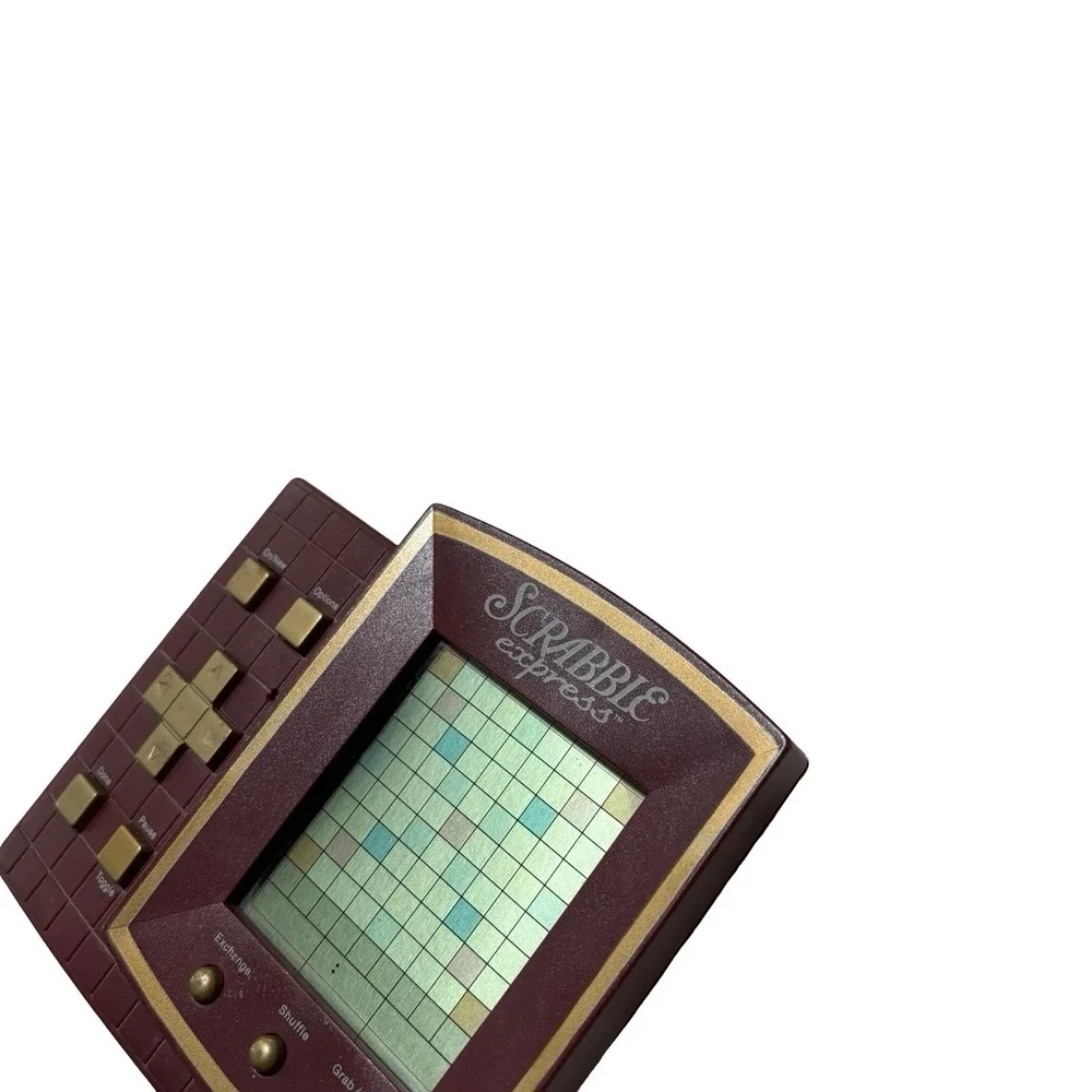Vintage Scrabble Express Electronic Handheld Game Hasbro 1999 NO BATTERIES
